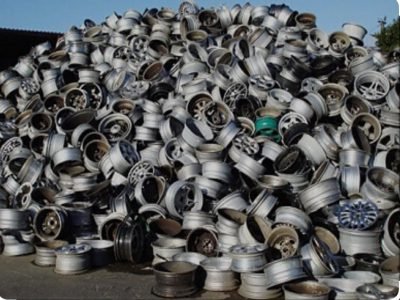 Aluminum Alloy Wheel Scrap